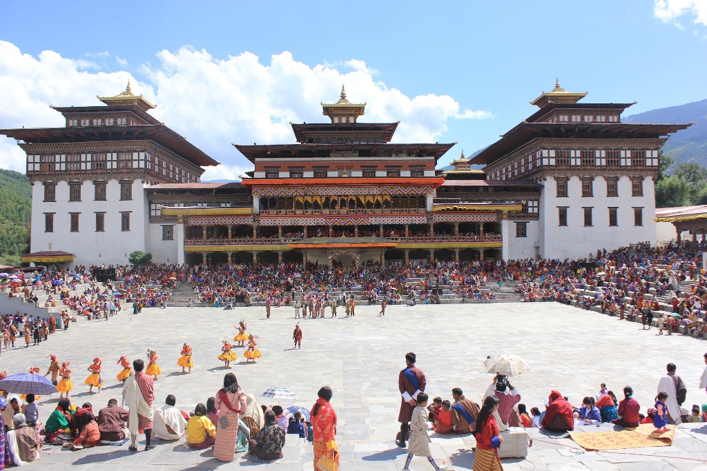 Thimphu-Tshechu-Festival-performing-ground